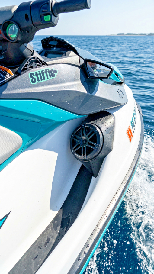Sea-Doo GTI RXP 2021-2026 | Obudowy głośników 6.5"